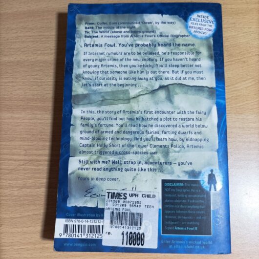 Artemis Fowl by Eoin Colfer - Image 3